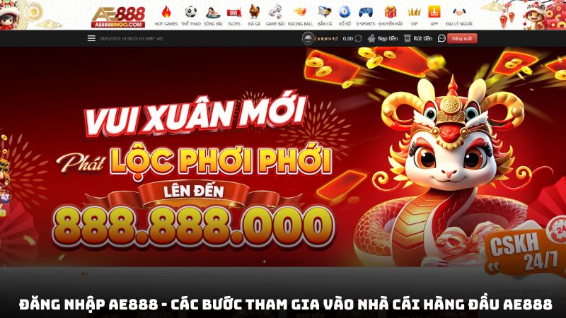 Đăng Nhập AE888 - Các Bước Tham Gia Vào Nhà Cái Hàng Đầu AE888